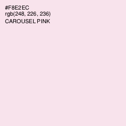 #F8E2EC - Carousel Pink Color Image